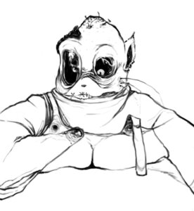 Rating: Questionable Score: 0 Tags: creepy e621 felid female hello_kitty_(series) humanoid mammal monochrome monster monstrous_humanoid nightmare_fuel sanrio simple_background solo twisted unavailable_at_source unknown_artist what what_has_science_done white_background User: bunchy7s