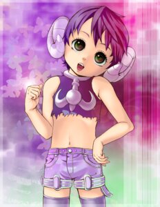 Rating: Safe Score: 0 Tags: 5_fingers abstract_background animal_humanoid big_head bovid bovid_humanoid caprine caprine_humanoid clothed clothing crop_top e621 eyelashes femboy fingers front_view goat_humanoid hair hand_on_hip head_tilt himegoto horn humanoid legwear lens_flare looking_at_viewer male mammal mammal_humanoid midriff navel open_mouth purple_hair shirt short_hair smile solo standing tan_body tan_skin toony topwear young young_humanoid young_male User: bunchy7s