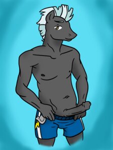 Rating: Explicit Score: 0 Tags: 3:4 abs anthro anthrofied blue_background blue_hair bottomwear chubfurclub clothing colored e621 equid equine erection friendship_is_magic genitals grey_body grey_penis grey_skin hair hasbro horse male mammal mane mohawk multicolored_hair muscular muscular_anthro muscular_male my_little_pony overweight overweight_anthro overweight_male penis presenting shorts simple_background solo thunderlane_(mlp) underwear yellow_eyes User: bunchy7s