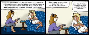 Rating: Safe Score: 0 Tags: anthro barefoot better_version_at_source beverage black_nose blonde_hair brown_body brown_fur carry-on chair clothed clothing comic container cougar cup dialogue drinking duo e621 english_text feet felid feline female fern_rougebec_(carry-on) food fur furniture hair hyena interview kathy_garrison kathy_grrsn_(carry-on) mammal notebook pink_nose sitting sofa spotted_hyena tail tail_tuft tape_recorder text tuft unavailable_at_source yellow_body yellow_fur User: bunchy7s