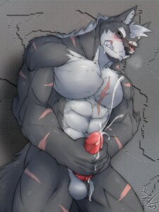 Rating: Explicit Score: 0 Tags: 2013 3:4 abs animal_genitalia anthro athletic balls biceps big_muscles big_penis biped black_nose blush bodily_fluids canid canine canis chest_tuft clenched_teeth cum cum_on_hand cum_on_penis cum_string cumshot drooling e621 ejaculation english_text erection fangs fur genital_fluids genitals grey_body grey_fur grey_hair hair hi_res humanoid_genitalia humanoid_penis kadzu leaking male mammal masturbation muscular muscular_anthro muscular_male nude orgasm pecs penile penile_masturbation penis pose presenting red_eyes red_penis saliva saliva_string scar sheath solo standing teeth text tuft vein wolf User: bunchy7s