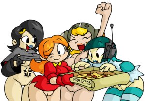 Rating: Explicit Score: 0 Tags: 2008 4girls areolae black_hair blonde_hair blue_hair blue_lipstick bottomless breasts cube cube_(jsr) female female_only food gum_(jsr) jet_set_radio mario_(series) mew_(jsr) mint mona_(warioware) multiple_females multiple_girls nintendo no_panties partially_clothed pizza praiz pussy red_hair rule34 short_hair smile standing straight_hair teal_hair thighs warioware white_background User: bunchy7s