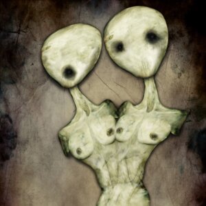 Rating: Questionable Score: 0 Tags: 1:1 2_heads absurd_res breasts corn_mouth e621 english_text female fuz433 green_body green_skin hi_res humanoid monster monstrous_humanoid multi_head sibling_(lore) text twins_(lore) where_is_your_god_now User: bunchy7s