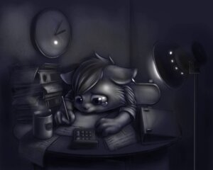 Rating: Safe Score: 0 Tags: 2010 5:4 anthro blue_eyes bodily_fluids calculator canid canine chair clock container crying cup dark desk detailed_background digital_media_(artwork) e621 ear_piercing folder furniture holding_object holding_pencil holding_writing_utensil hot_drink inside lamp long_day_at_work male mammal night office paper pencil_(object) piercing sad silverfox5213 solo stress table tears tired working writing_text writing_utensil User: bunchy7s