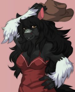 Rating: Safe Score: 0 Tags: 2012 akia anthro clothing cowboy_hat dress e621 equid equine female hat headgear headwear horse mammal ookami-kun solo User: bunchy7s