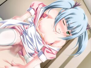 Rating: Explicit Score: 0 Tags: blue_hair blush breasts censored clenched_teeth female green_eyes pussy rule34 sex tied_hair twintails vaginal_penetration wink User: bunchy7s