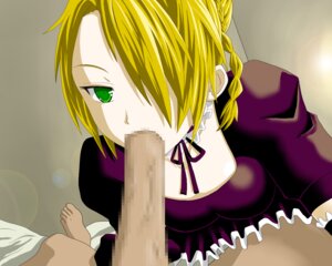 Rating: Explicit Score: 0 Tags: 14mm beelzebub_(manga) blonde_hair breasts censored fellatio female green_eyes hair hilda_(beelzebub) large_breasts oral rule34 User: bunchy7s