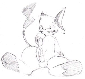Rating: Explicit Score: 0 Tags: furry kxflyer male male_only monochrome nintendo pok&eacute;mon_(species) pokemon pokemon_(species) raichu rule34 solo User: bunchy7s