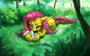 Rating: Safe Score: 0 Tags: 2012 angel_(mlp) detailed_background duo e621 equid equine feathered_wings feathers female feral fluttershy_(mlp) friendship_is_magic fur green_eyes hair hasbro hi_res lagomorph leporid lying mammal my_little_pony mythological_creature mythological_equine mythology nature outside pegasus pink_hair rabbit ruffu wings yellow_body yellow_feathers yellow_fur User: bunchy7s