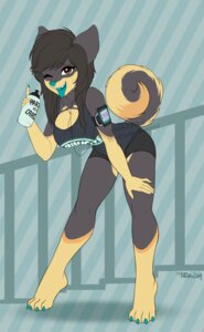 Rating: Safe Score: 0 Tags: 2014 anthro bottle bottomwear breasts canid canine cleavage clothed clothing container digital_media_(artwork) e621 female hi_res itouch leaning leaning_forward mammal one_eye_closed playful pollo-chan shorts solo tachi tongue tongue_out User: bunchy7s