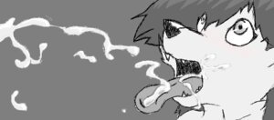 Rating: Explicit Score: 0 Tags: anthro backsash blush bodily_fluids canid canine canis cum cum_from_offscreen cum_in_mouth cum_inside cum_on_face cumshot domestic_dog e621 ejaculation fangs female genital_fluids greyscale hair mammal monochrome open_mouth orgasm simple_background solo teeth tongue tongue_out User: bunchy7s