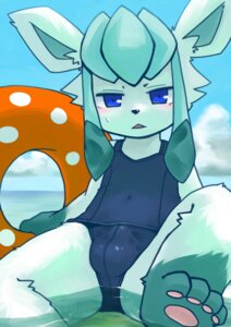 Rating: Explicit Score: 0 Tags: anthro blue_clothing blue_eyes blue_swimwear blush bulge clothed clothing crossdressing e621 eeveelution feet femboy generation_4_pokemon glaceon hindpaw kuroisumi male nintendo one-piece_swimsuit pawpads paws pokemon pokemon_(species) pokemorph school_swimsuit solo swimwear User: bunchy7s