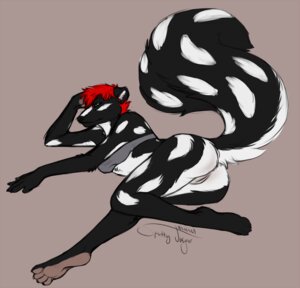 Rating: Explicit Score: 0 Tags: anthro bottomless butt clothed clothing clover_(plant) e621 feet female fur genitals hindpaw mammal mephitid paws plant plantigrade raised_tail simple_background skunk solo spotted_skunk spottyjaguar tail vulva User: bunchy7s
