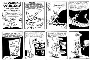 Rating: Safe Score: 0 Tags: 1989 3_toes 4_fingers accessory aliasing allen_whickey barefoot biped black_and_white boxers_(clothing) camera canid canine clothing comic dialogue digital_media_(artwork) e621 english_text eyewear feet fingers glasses heart_boxers heart_clothing heart_symbol heart_underwear hi_res humor looking_at_viewer male mammal mike_kazaleh monochrome necktie open_mouth solo speech_bubble tail text toes underwear User: bunchy7s