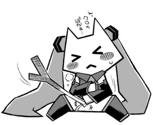 Rating: Explicit Score: 0 Tags: 1girl blush blush_stickers chibi closed_eyes detached_sleeves female female_masturbation greyscale hair_ornament hatsune_miku holding long_hair mainichi_issho monochrome necktie open_mouth rule34 shirt skirt sleeveless sleeveless_shirt solo spring_onion tagme thighhighs tv-kun twintails very_long_hair vocaloid wincing User: bunchy7s