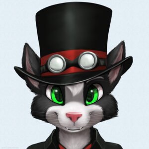 Rating: Safe Score: 0 Tags: 1:1 2014 anthro black_body black_fur clothed clothing cute_fangs digital_media_(artwork) domestic_cat e621 eyewear fangs felid feline felis fully_clothed fur furgonomics goggles goggles_on_headwear green_eyes hair hat headgear headshot_portrait headwear icon jamesfoxbr looking_at_viewer male mammal portrait shaded simple_background smile solo teeth top_hat whiskers User: bunchy7s Rating: Safe Score: 0 Tags: 1:1 2014 anthro black_body black_fur clothed clothing cute_fangs digital_media_(artwork) domestic_cat e621 eyewear fangs felid feline felis fully_clothed fur furgonomics goggles goggles_on_headwear green_eyes hair hat headgear headshot_portrait headwear icon jamesfoxbr looking_at_viewer male mammal portrait shaded simple_background smile solo teeth top_hat whiskers User: bunchy7s
