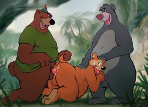 Rating: Explicit Score: 0 Tags: anal anal_penetration anthro backsack balls baloo baloo_(baloobear) baloobear bear belly big_penis blush bodily_fluids bottomless brown_bear clothed clothing cum cum_in_ass cum_inside disney e621 erection feet fellatio from_behind_position fur genital_fluids genitals grass grizzly_bear group group_sex hand_on_head happy happy_sex hat headgear headwear hindpaw intraspecies kneeling licking little_john looking_back male male/male male_penetrated male_penetrating male_penetrating_male mammal nude open_mouth oral orgasm outside outside_sex overweight paws penetration penile penis penis_lick plant plantigrade raised_tail rand robin_hood_(disney) sex shirt short_tail sideways_oral slightly_chubby sloth_bear spitroast standing tail tail_grab the_jungle_book threesome tongue tongue_out topwear tree trio tunic ursine User: bunchy7s