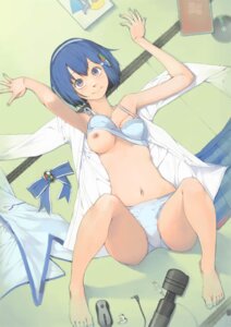 Rating: Questionable Score: 0 Tags: 1girls akinbo_(hyouka_fuyou) areolae barefoot blue_eyes blue_hair bow bra breasts breasts_out cd computer_mouse cute female female_only highres hitachi_magic_wand lingerie lying madobe_nanami medium_breasts nail_polish nanami_madobe navel nipples os-tan panties rule34 short_hair solo toenail_polish underwear usb windows_7 User: bunchy7s