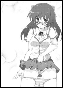 Rating: Explicit Score: 0 Tags: female monochrome original panties panty_pull pointy_chin rule34 school_uniform serafuku six_alchemy skirt skirt_lift tekehiro underwear User: bunchy7s