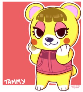 Rating: Safe Score: 0 Tags: :3 animal_crossing anthro bear blush bottomless clothed clothing e621 eyelashes female half-closed_eyes makeup mammal narrowed_eyes nintendo roost-cafe signature simple_background solo tammy_(animal_crossing) text User: bunchy7s Rating: Safe Score: 0 Tags: :3 animal_crossing anthro bear blush bottomless clothed clothing e621 eyelashes female half-closed_eyes makeup mammal narrowed_eyes nintendo roost-cafe signature simple_background solo tammy_(animal_crossing) text User: bunchy7s