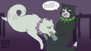 Rating: Explicit Score: 0 Tags: 16:9 ambiguous_gender animal_genitalia animal_penis ayakashi balls canid canine canine_genitalia canine_penis canis collar dialogue domestic_dog duo e621 english_text erection fellatio feral fur genitals ghost green_eyes hakubi hi_res kekkaishi knot licking madarao_(kekkaishi) male mammal metalfox open_mouth oral penile penis penis_lick sex spirit text tongue tongue_out white_body white_fur widescreen wolf User: bunchy7s