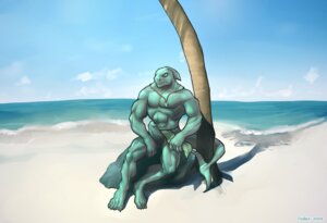 Rating: Explicit Score: 0 Tags: aquatic beach claws clothed clothing detailed_background e621 erection fin fish genitals gills glans male muscular muscular_male outside penis presenting sand scalie seaside shark sitting skimpy sky solo tail todex water User: bunchy7s