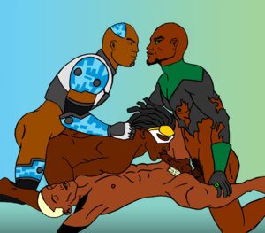 Rating: Explicit Score: 0 Tags: 4boys 69_position abs african african_male anal anal_penetration anal_sex aqualad bald beard bionics black_hair blue_background body_markings boner brown_skin closed_eyes cmnm cock_gobble cock_hungry cum_hungry cyborg_(dc) dark-skinned_male dark_male_only dark_skin dc dc_comics dcau doggy_style dreadlocks earth_16 erection exposed_nipple eye_contact facial_hair fellatio flat_colors foursome fuck_and_suck fucked_and_sucked fucked_from_behind gay gay_orgy gay_sex giving_head gloves going_down_on gradient_background green_background green_eyes green_lantern green_lantern_corps group_sex imminent_kiss interspecies john_stewart justice_league kaldur'ahm legs_held_open male male_only mask mechanical_arm mechanical_leg melanin milestone_media mouth_full_of_cock mouthful multicolored_background multiple_males muscles muscular muscular_male nude oral oral_sex orgy pecs penis platinum_blonde_hair pleasure_face power_ring pubes pubic_hair rule34 spitroast spread_legs static static_(superhero) static_shock suck_and_fuck sucked_and_fucked sucking sucking_off teen_titans teenage_male teenager tongue tongue_out torn_bodysuit tranetrax uncensored virgil_hawkins white_hair yaoi young_justice User: bunchy7s