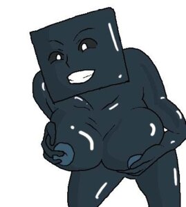 Rating: Questionable Score: 0 Tags: big_breasts breasts e621 enderman female grin huge_breasts humanoid looking_at_viewer low_res mega_milk meme microsoft minecraft mojang nipples non-mammal_nipples not_furry pose shadow_creature simple_background smile solo square_(anatomy) square_head unknown_artist white_background xbox_game_studios User: bunchy7s
