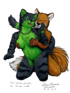 Rating: Explicit Score: 0 Tags: anthro bondage breasts canine couple feline female fox fur furry glowstickk green kalahari kalaharifox male nude piercing rule34 scar sex straight tiger User: bunchy7s