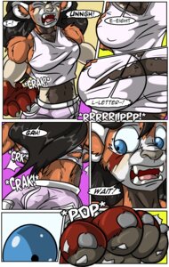 Rating: Questionable Score: 0 Tags: ailurid anthro black-rat bra breast_expansion breasts claws clothing comic crossword domestic_cat e621 expansion felid feline felis female growth hi_res mammal muscular muscular_female paws red_panda shirt solo teeth topwear transformation underwear wardrobe_malfunction User: bunchy7s