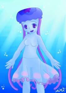 Rating: Safe Score: 0 Tags: amithyst_stonewall animal_humanoid aquatic aquatic_humanoid breasts bubble clothed clothing cnidarian cnidarian_humanoid e621 featureless_breasts female humanoid jellyfish jellyfish_humanoid lolo_(amithyst) medusozoan medusozoan_humanoid purple_eyes simple_background small_breasts solo tentacles topless water young User: bunchy7s