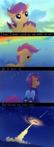 Rating: Safe Score: 0 Tags: blue_body blue_feathers blue_fur cloud comic e621 english_text equid equine feathered_wings feathers female feral friendship_is_magic fur hair hasbro jet_pack mammal multicolored_hair my_little_pony mythological_creature mythological_equine mythology orange_body orange_feathers pegasus pink_eyes pink_hair rainbow_dash_(mlp) rainbow_hair scootaloo_(mlp) solo space spacesuit star text tomatocoup whee wings young young_female young_feral User: bunchy7s
