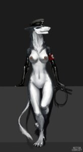 Rating: Explicit Score: 0 Tags: anthro breasts clothing e621 female genitals hat headgear headwear hi_res latex looking_at_viewer mammal navel nazi nipples sergal solo tail valkyria vectorconflict vulva whip User: bunchy7s