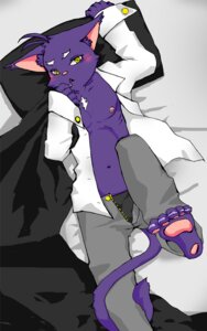 Rating: Questionable Score: 0 Tags: 5:8 anthro bed biped blush clothing domestic_cat e621 felid feline felis fur furniture lying male mammal morenatsu on_back on_bed paws purple_body purple_fur shin_kuroi skinny solo unknown_artist yellow_eyes User: bunchy7s Rating: Questionable Score: 0 Tags: 5:8 anthro bed biped blush clothing domestic_cat e621 felid feline felis fur furniture lying male mammal morenatsu on_back on_bed paws purple_body purple_fur shin_kuroi skinny solo unknown_artist yellow_eyes User: bunchy7s
