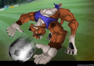 Rating: Explicit Score: 0 Tags: 2009 abs accessory anthro ball biceps big_muscles black_nose black_pawpads brown_body brown_fur canid canine canis clothed clothing clothing_lift digital_media_(artwork) domestic_dog e621 fangs fur genitals headband male mammal maxx777 muscular muscular_anthro muscular_male pawpads paws pecs penis shirt shirt_lift soccer soccer_ball solo sport teeth topwear vein white_body white_fur User: bunchy7s