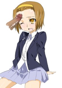 Rating: Explicit Score: 0 Tags: cum cum_on_forehead ejaculation facial female hairband human human_only k-on! male meshiya penis ritsu_tainaka_(k-on!) rule34 school_uniform straight tomboy uncensored wink User: bunchy7s