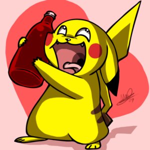 Rating: Safe Score: 0 Tags: 1:1 ambiguous_gender awesome_face e621 feral food fur generation_1_pokemon heart_symbol ketchup lanmana mammal meme nintendo open_mouth pikachu pokemon pokemon_(species) rodent simple_background solo tail yellow_body yellow_fur User: bunchy7s