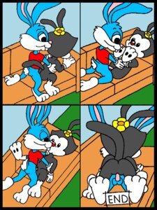 Rating: Explicit Score: 0 Tags: 1boy 1girls animaniacs ass black_fur blue_fur bottomless buster_bunny clothed clothes clothing comic dot_warner female feral flower fur indoors insertion interspecies male nude partially_clothed penis photo pussy rabbit red_nose rule34 sex straight tagme tiny_toon_adventures vulva white_fur User: bunchy7s