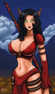 Rating: Questionable Score: 0 Tags: big_breasts blizzard_entertainment blood_elf breasts clothed clothing cloud e621 elf female glowing glowing_eyes hair huge_breasts humanoid looking_at_viewer nipples not_furry ottomarr outside skimpy sky solo warcraft User: bunchy7s