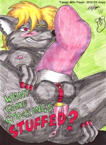 Rating: Explicit Score: 0 Tags: 2010 anthro balls breasts clothing e621 ek_goya english_text faeon genitals herm intersex legwear mobius nipples presenting solo stockings text vulva User: bunchy7s