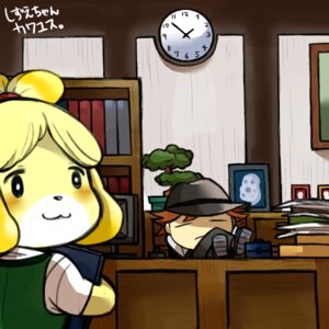 Rating: Safe Score: 0 Tags: 1:1 :3 animal_crossing anthro blonde_hair bonsai book bookshelf brown_hair canid canine canis chair clipboard clock computer crossed_legs desk detailed_background domestic_dog duo e621 electronics female furniture hair hands_behind_head inside isabelle_(animal_crossing) japanese_text legs_on_furniture looking_back male mammal nintendo office office_chair paper picture_frame plant shih_tzu sleeping table text toy_dog villager_(animal_crossing) yellow_body ばん User: bunchy7s
