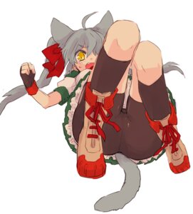 Rating: Questionable Score: 0 Tags: animal_humanoid animal_tail cat_humanoid e621 fangs felid felid_humanoid feline feline_humanoid female grey_hair hair humanoid inoue looking_at_viewer lying mammal mammal_humanoid solo teeth yellow_eyes User: bunchy7s