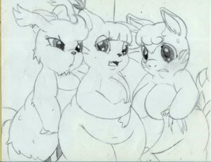 Rating: Questionable Score: 0 Tags: 2011 anthro bandai_namco big_breasts black_and_white breasts bunearyk canid canine digimon digimon_(species) e621 elecmon felid female gatomon gazimon group mammal monochrome overweight sketch tail teeth traditional_media_(artwork) User: bunchy7s