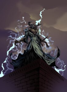 Rating: Safe Score: 0 Tags: aliapkin bovid bovine brown_body brown_fur clothing e621 electricity european_mythology fur glowing glowing_eyes greek_mythology horn lightning male mammal melee_weapon minotaur mythology outside robe rooftop solo sword weapon User: bunchy7s