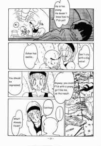 Rating: Explicit Score: 0 Tags: bulma bulma_(dragon_ball) bulma_briefs bulma_briefs_(frieza_saga) comic dragon_ball dragon_ball_z female human krillin kuririn lowres male monochrome ogata_satomi rule34 son_gohan straight straight_hair User: bunchy7s