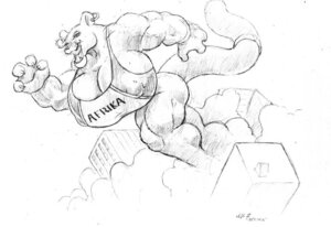 Rating: Questionable Score: 0 Tags: anthro biceps big_breasts biped breasts city cleavage clothed clothing destruction e621 felid female female_anthro gideon huge_breasts hyper hyper_breasts lion macro macro_anthro macro_female mammal monochrome muscular muscular_anthro muscular_female nipples pantherine solo tail thick_thighs User: bunchy7s
