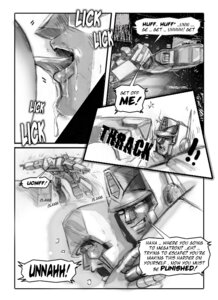 Rating: Explicit Score: 0 Tags: comic confession greyscale male male_only megatron monochrome optimus_prime rule34 text transformers User: bunchy7s