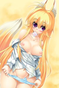 Rating: Explicit Score: 0 Tags: 100_yen_locker animal_humanoid blonde_hair breasts canid canid_humanoid canine canine_humanoid clothed clothing clothing_pull condom condom_in_mouth e621 female fox fox_humanoid hair humanoid kanokon mammal mammal_humanoid minamoto_chizuru mouth_hold nipples object_in_mouth panties panty_pull purple_eyes sexual_barrier_device shirt shirt_pull simple_background solo tail topwear topwear_pull underwear underwear_pull unused_condom wrapped_condom User: bunchy7s