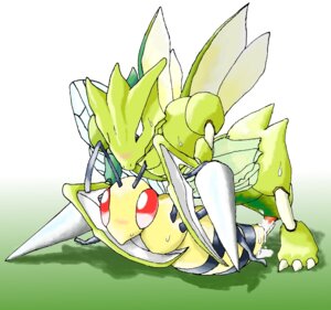Rating: Explicit Score: 0 Tags: 2d bee beedrill color female feral feral_on_feral feral_only full_color insect interspecies male mantis nintendo pokemon rule34 scyther spear_(pokemon) straight strike_(pokemon) User: bunchy7s