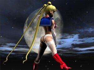 Rating: Explicit Score: 0 Tags: 1girls 3d ass bishoujo_senshi_sailor_moon blonde_hair boots bra breasts clothing elbow_gloves female female_only fishnet_legwear fnog9 garter_belt gloves hair_buns high_heel_boots knee_boots moon no_panties pose rear_view rule34 sailor_moon small_breasts solo stockings string_bra tagme twin_buns usagi_tsukino User: bunchy7s